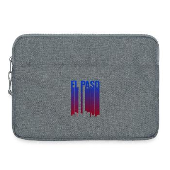 El Paso Skyline Gradient - Laptoptasche 15" - Grau meliert - Vorne