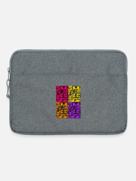Musik für immer! - Laptoptasche 15" - Grau meliert
