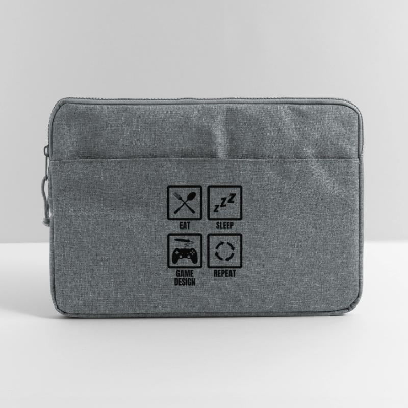 Routine de conception de jeu Sacoche pour ordinateur portable 15 pouces