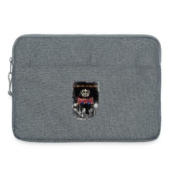 London ruft - Laptoptasche 15" - Grau meliert - Vorne