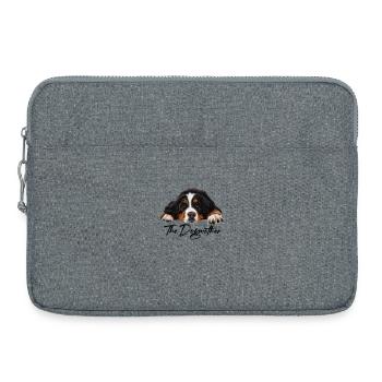 Bouvier bernois - Sacoche pour ordinateur portable 15 pouces - gris chiné - Devant