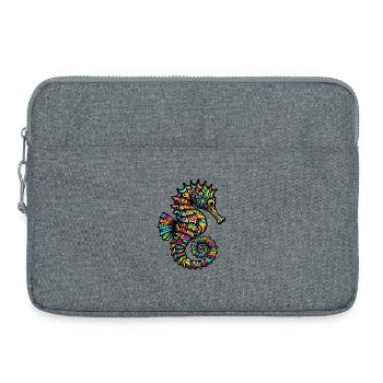 hippocampe - Sacoche pour ordinateur portable 15 pouces - gris chiné - Devant