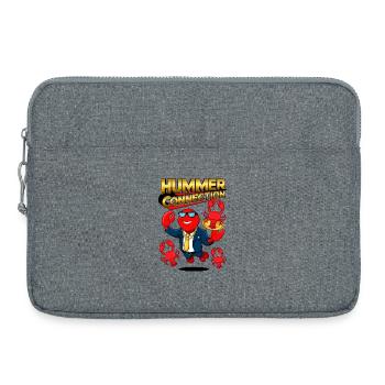 Connexion au homard - Sacoche pour ordinateur portable 15 pouces - gris chiné - Devant
