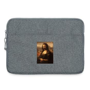 Zombie Lisa - Laptoptasche 15" - Grau meliert - Vorne