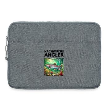 Truite Motifs Enfants Pêche - Sacoche pour ordinateur portable 15 pouces - gris chiné - Devant