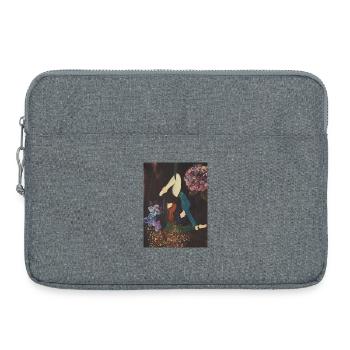 Aerial hammock duo: hydrangea - Laptoptasche 15" - Grau meliert - Vorne
