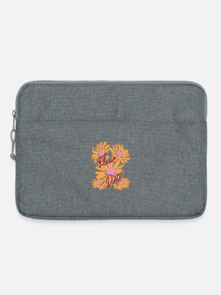 Fleur Déte - Laptoptasche 15" - Grau meliert
