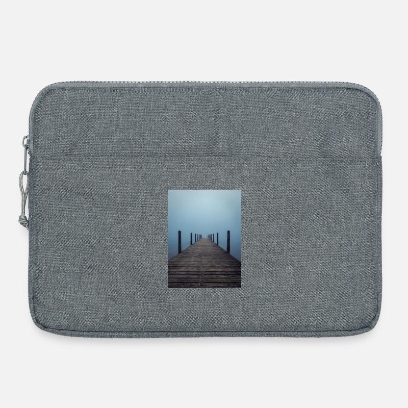 Silent Perspective - Laptop bag 15" - heather grey