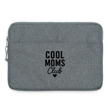 Cool Moms Club - Laptop bag 15" - heather grey - Front