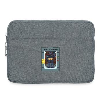 Toy Space Robot. - Laptop bag 15" - heather grey - Front
