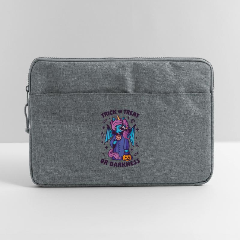 Dark Candy Unicorn - Süßes oder Saures oder Dunkelheit Laptoptasche 15"