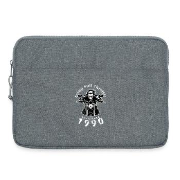 35th Birthday Going Full Throttle Since 09/1990 - Laptop bag 15" - heather grey - Front