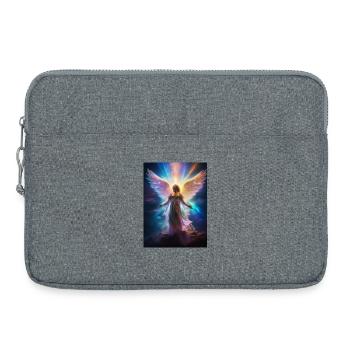 Aufstieg_der_Fluegel_Himmlische_Transformation - Laptoptasche 15" - Grau meliert - Vorne