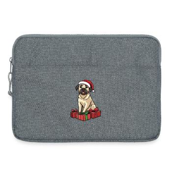 Cadeaux de Noël Kangal Dog - Sacoche pour ordinateur portable 15 pouces - gris chiné - Devant