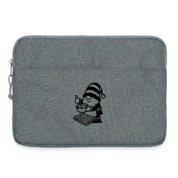 Biscuits de pâtisserie gnomes Gnome - Sacoche pour ordinateur portable 15 pouces - gris chiné - Devant