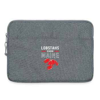 Crawfish Seafood Maine Lobster Lobster - Laptop bag 15" - heather grey - Front