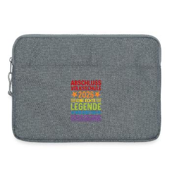 Primary school graduation 2026 - Laptop bag 15" - heather grey - Front