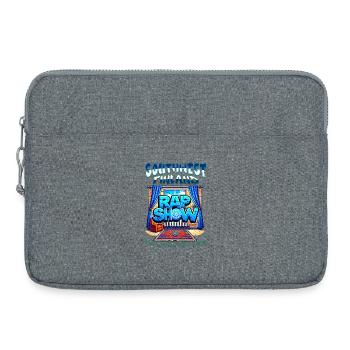 Südwestfinnische Rap-Show - Laptoptasche 15" - Grau meliert - Vorne