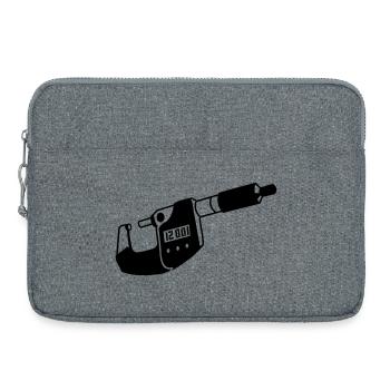 buegelmessschraube - Laptop bag 15" - heather grey - Front