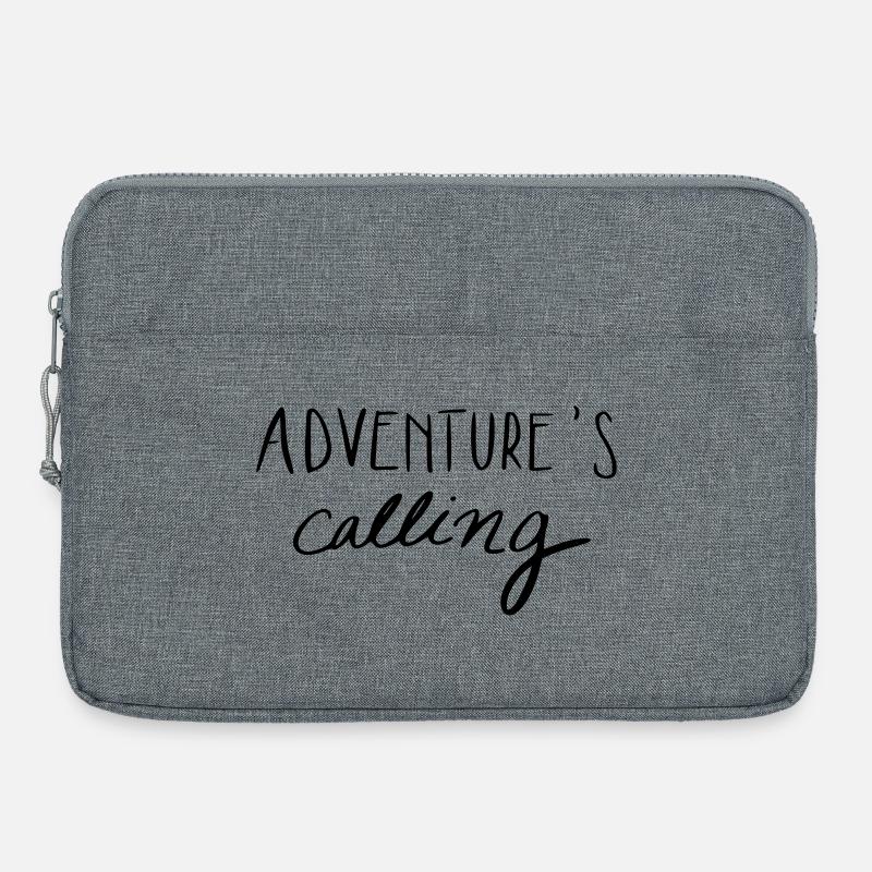 Adventure’s calling - Sacoche pour ordinateur portable 15 pouces - gris chiné