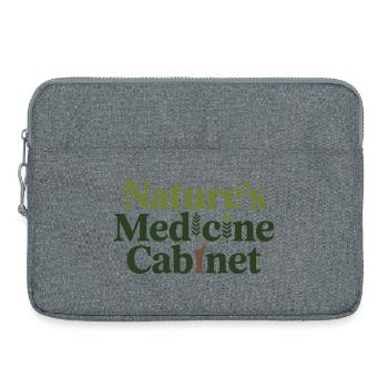 Herboriste Natures Medicine Cabinet Professionnel - Sacoche pour ordinateur portable 15 pouces - gris chiné - Devant