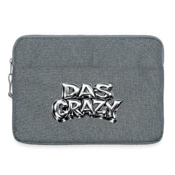 The Crazy - Youth Word Trend - Laptop bag 15" - heather grey - Front