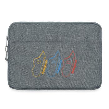 Geography Geographer Funny Gladagascar Sadagascar - Laptop bag 15" - heather grey - Front
