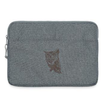 Eule - Laptoptasche 15" - Grau meliert - Vorne