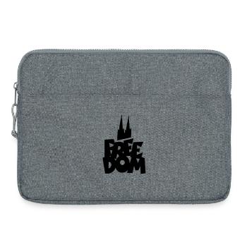 FREEDOM Köln Kölner Dom - Laptoptasche 15" - Grau meliert - Vorne
