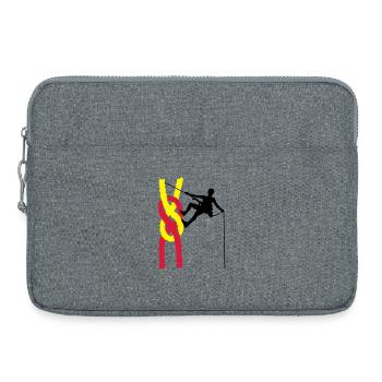 climbing - Laptoptasche 15" - Grau meliert - Vorne