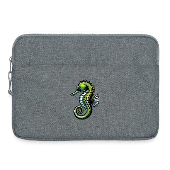 Hippocampe - Sacoche pour ordinateur portable 15 pouces - gris chiné - Devant