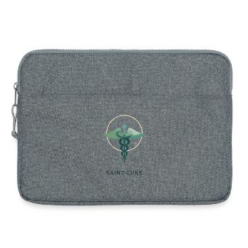 Saint Luke: Medical Assistance - Laptop bag 15" - heather grey - Front