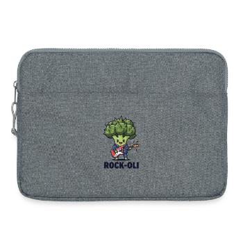 Brokko-Rocker - Laptoptasche 15" - Grau meliert - Vorne
