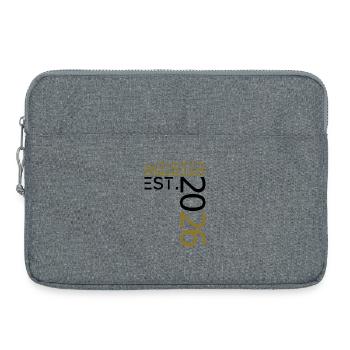 Master est. 2026 - Sacoche pour ordinateur portable 15 pouces - gris chiné - Devant