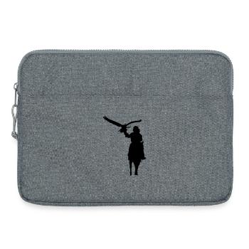 Jäger - Laptoptasche 15" - Grau meliert - Vorne