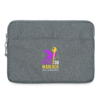 Halloween Gender Reveal - Laptoptasche 15" - Grau meliert - Vorne