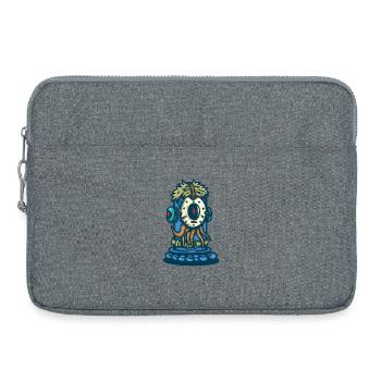 Aquatic Omega Monster - Laptop bag 15" - heather grey - Front