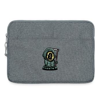 Œil de Cendre avec Hache Fantôme - Sacoche pour ordinateur portable 15 pouces - gris chiné - Devant