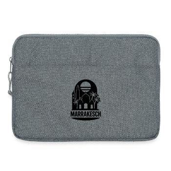 marrakesch silhouette - Laptoptasche 15" - Grau meliert - Vorne