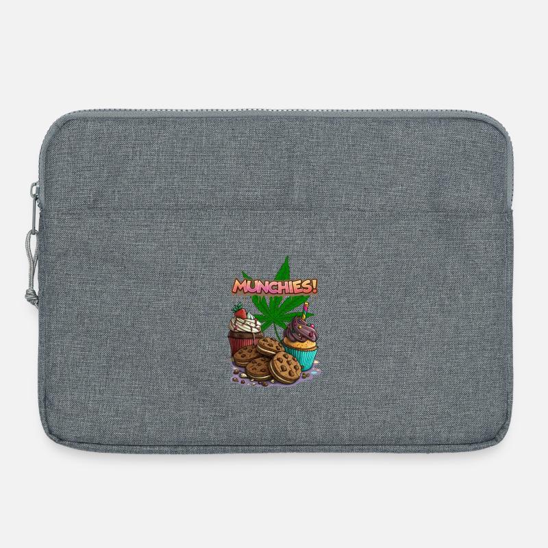 Munchies - Laptoptasche 15" - Grau meliert