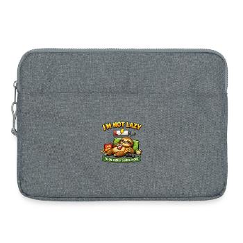 Je ne suis pas paresseux Mode basse consommation - Sacoche pour ordinateur portable 15 pouces - gris chiné - Devant