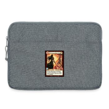Voile de l’Ombre - Sacoche pour ordinateur portable 15 pouces - gris chiné - Devant