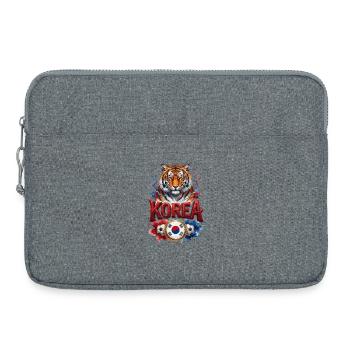 Korea - Taeguk Warriors - Tigers of Asia - Red Dev - Laptoptasche 15" - Grau meliert - Vorne