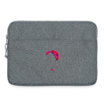 Couleur de parapente - Sacoche pour ordinateur portable 15 pouces - gris chiné - Devant