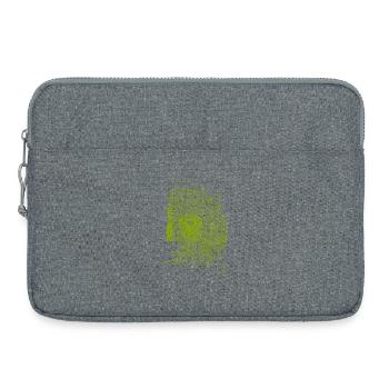 abstraktes Design - Laptoptasche 15" - Grau meliert - Vorne