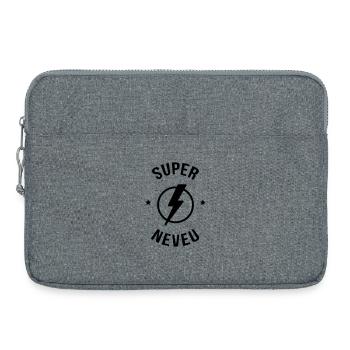 Neveu Nièce Oncle Tante Famille Bébé Noël - Laptop bag 15" - heather grey - Front