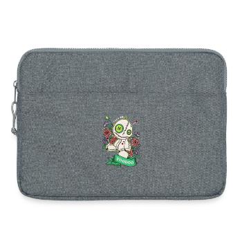 Let's Do Voodoo - Laptop bag 15" - heather grey - Front