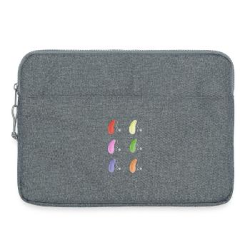 Colorful Hearing Aids - Laptop bag 15" - heather grey - Front