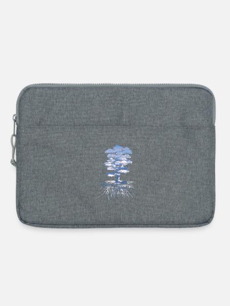 Der Baum - Laptoptasche 15" - Grau meliert