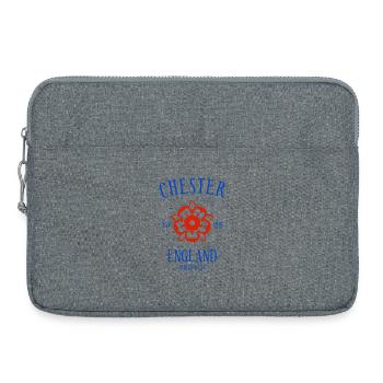 CHESTER Angleterre - Sacoche pour ordinateur portable 15 pouces - gris chiné - Devant